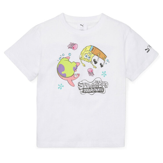 PUMA SELECT X Spongebob Kids Short Sleeve T-Shirt