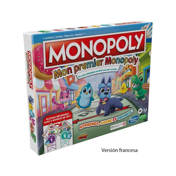 Настольная игра для компании Hasbro "Мой первый Монополия на французском"