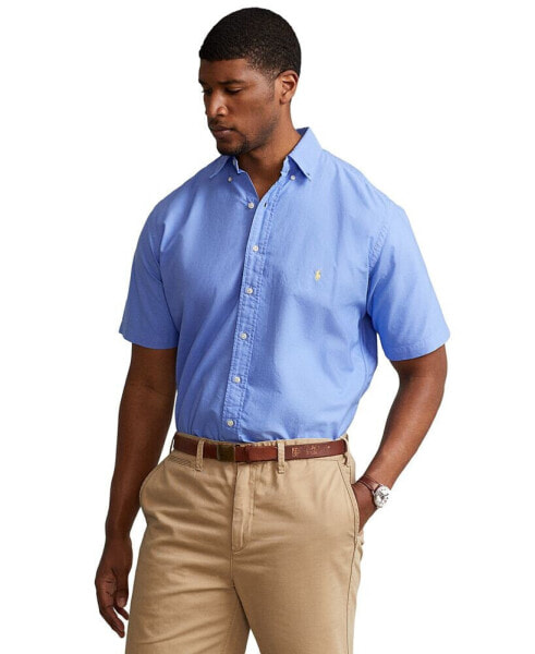 Men's Big & Tall Garment-Dyed Oxford Shirt