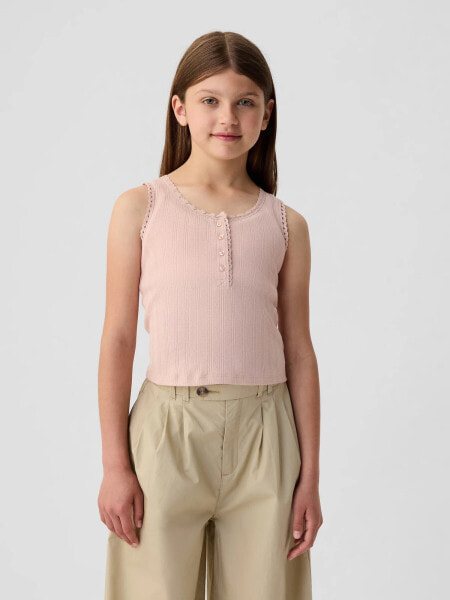 Gap &#215 DÔEN Kids Pointelle Tank Top