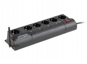 Gembird EG-SMS - 4 AC outlet(s) - Type F - 220-230 V - 50 - 60 Hz - 10 A - Black