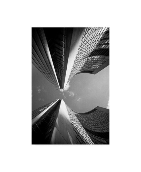 Monte Nagler Building Abstract New York City Canvas Art - 37" x 49"