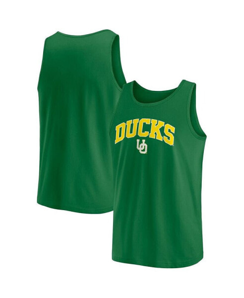 Men's Green Oregon Ducks Block Arch Tank Top