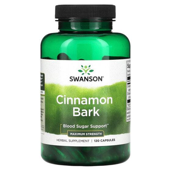 Cinnamon Bark, Maximum Strength, 120 Capsules