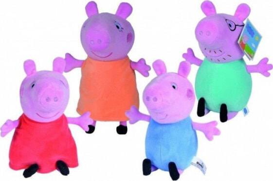Мягкие игрушки персонажи мультфильмов SIMBA Свинка Пеппа 16-20 см 4 варианта