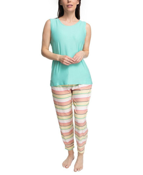 Women's 2 Piece Cloud Knit and Joggers Sleep Set