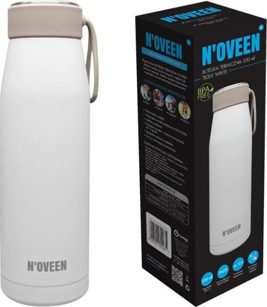 Noveen Butelka Termiczna NOVEEN TB301 White 550 ml