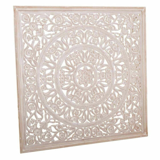 Wall Decoration Alexandra House Living White MDF Wood 4 x 120 x 120 cm