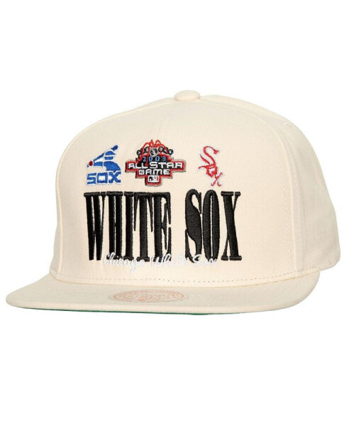 Men's Cream Chicago White Sox Reframe Retro Snapback Hat