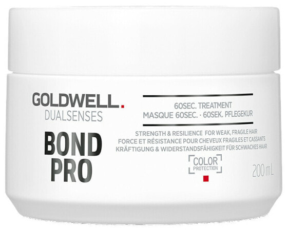 Маска укрепляющая для слабых и хрупких волос Goldwell Dualsenses Bond Pro 60sec Treatment 200 мл