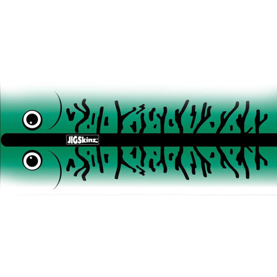 Принадлежности для рыбалки JigSkinz Green Glow Mack Sticker