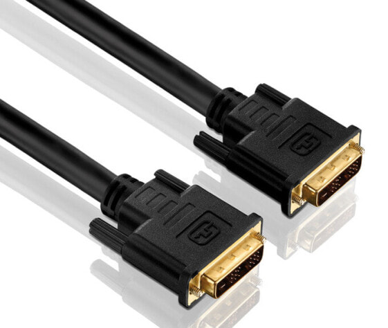 PureLink PURE PI4000-010 - DVI Monitor Kabel 18+1 Stecker Single Link 1 m - Cable - Digital/Display/Video