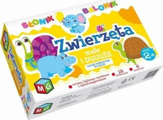 Multigra Zwierzęta duże i małe - Słonik Balonik