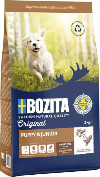 Bozita Bozita Original Puppy Karma Dla Szczeniąt Kurczak 3kg