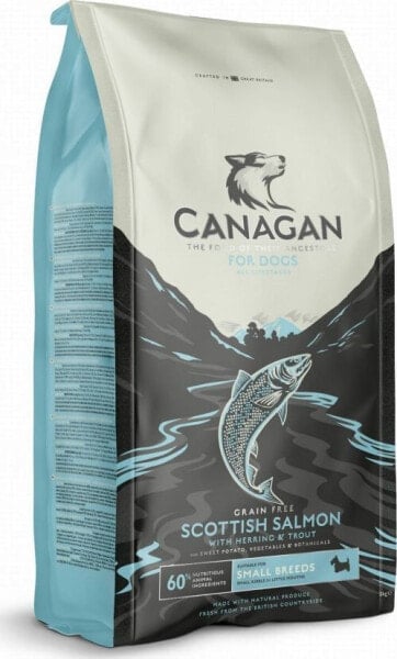 Canagan Scottish salmon SB dla psów małych ras 2 kg
