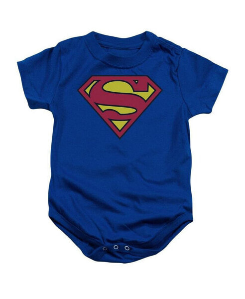 Пижама Superman Girls Classic Logo Snapsuit.