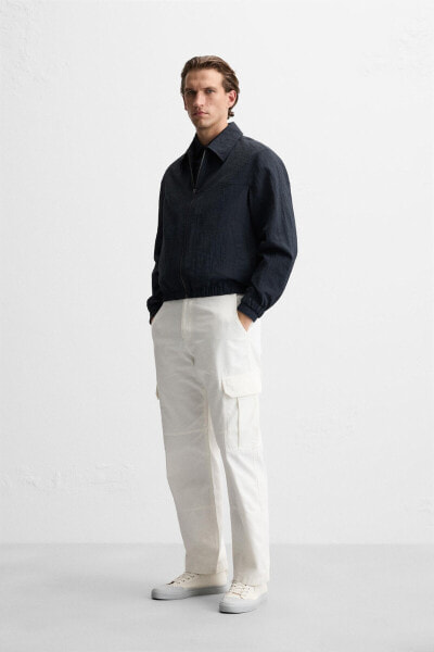 CANVAS CARGO TROUSERS