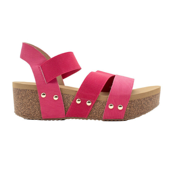 Volatile Picnic Wedge Womens Pink Casual Sandals PV1008-670