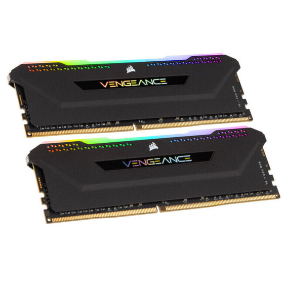 Corsair Vengeance RGB Pro SL DDR4-3200 RAM, CL16, AMD-XMP - 32 GB Dual-Kit, schwarz