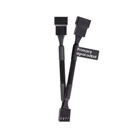 Вентилятор PWM Thermaltake TT TTMOD 4Pin Y-Kabel 3x| AC-060-CO1OTN-F1 - Кабель - 0.11 м