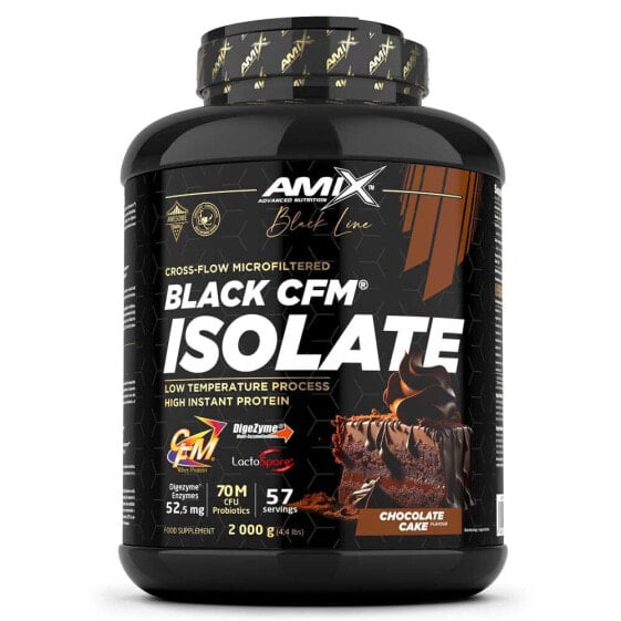 AMIX Black CFM Isolate 2kg Protein Chocolate Cake