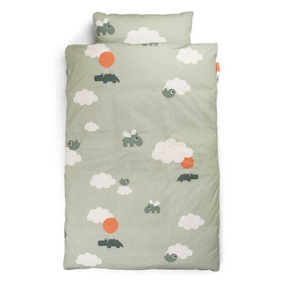 DONE BY DEER Bedlinen Baby Se Gots Happy Clouds