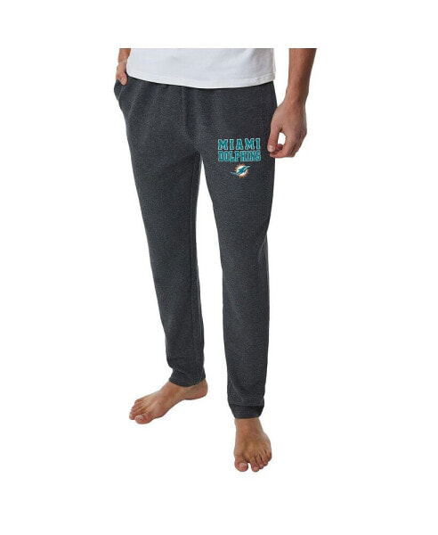 Men's Charcoal Miami Dolphins Resonance Tapered Lounge Pants