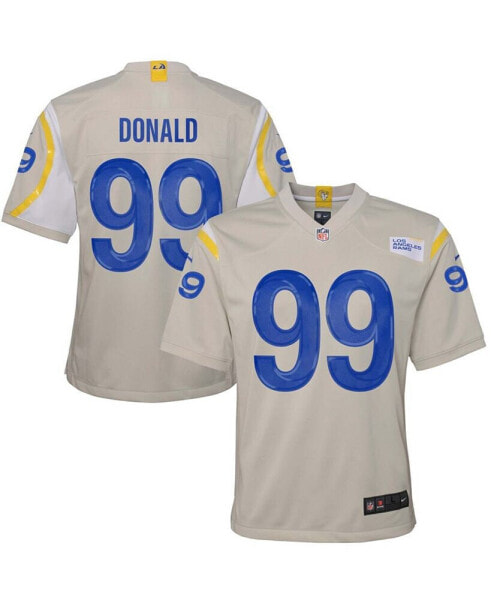 Big Boys and Girls Aaron Donald Bone Los Angeles Rams Game Jersey