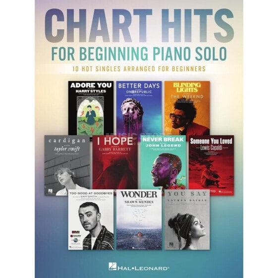 Hal Leonard Chart Hits for Beginning Piano Solo