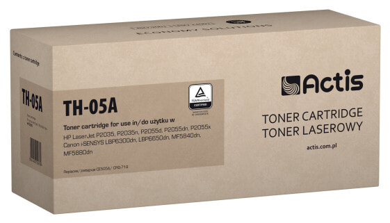 Actis TH-05A toner (replacement for HP 05A CE505A - Canon CRG-719; Standard; 2300 pages; black) - 2300 pages - Black - 1 pc(s)