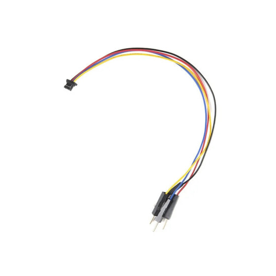 Flexible Qwiic Male Cable with 4-pin plug - 15cm - SparkFun PRT-17912