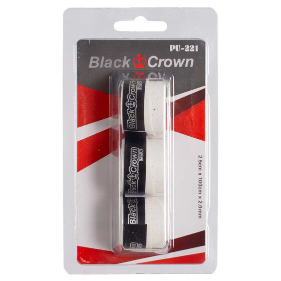 Black Crown Blister Paddel Overgrip 3 Units