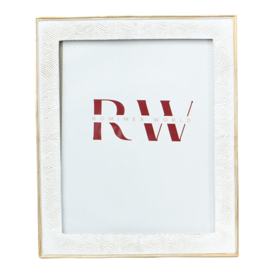 Photo frame Romimex Golden Resin 20 x 25 x 2 cm