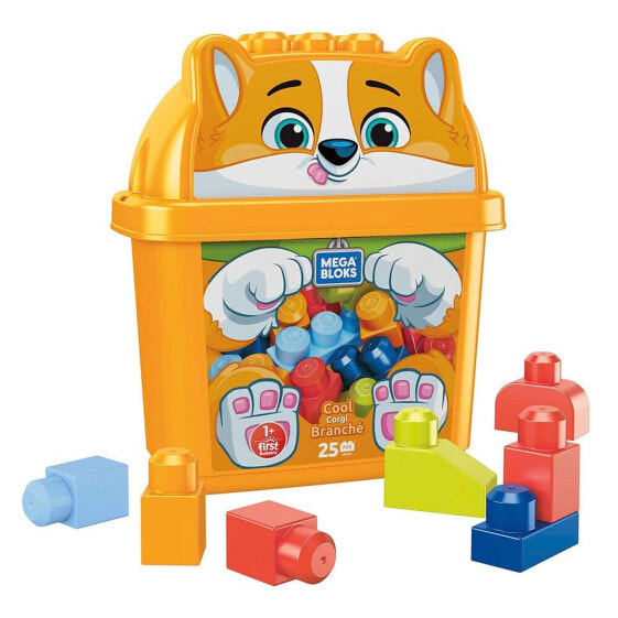 Развивающие игры Fisher-Price Кубический блок Corgi Мега блоки