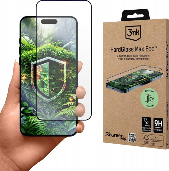 3MK 3MK HardGlass Max Eco iPhone 15 Pro Max GRS CU 1304127