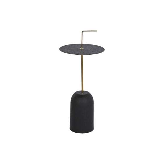 Side table DKD Home Decor 30 x 30 x 68 cm Black Golden Iron