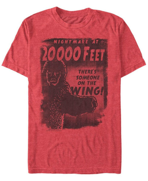 Twilight Zone CBS Men's Nightmare At 20000 Feet Short Sleeve T-Shirt