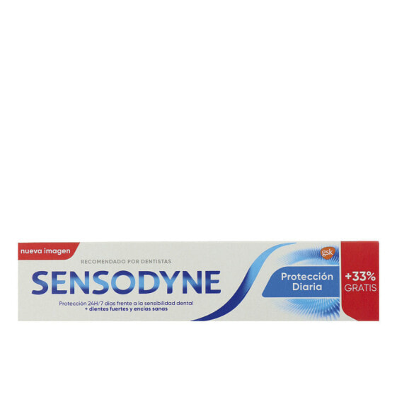 Зубная паста для ежедневной защиты SENSODYNE PROTECCIÓN DIARIA 75 мл + 33%