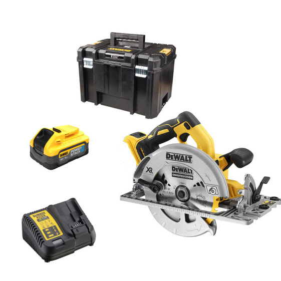 DeWalt Akku-Handkreissäge 18V DCS572NT-XJ 1 x 5,0 Powerstack, Lader, T-Stak