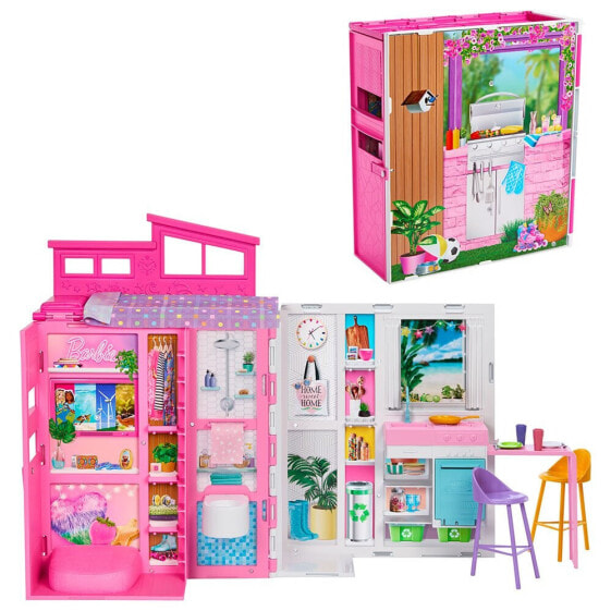 BARBIE 65Th Anniversary With 4 Room Apartment Furniture Doll