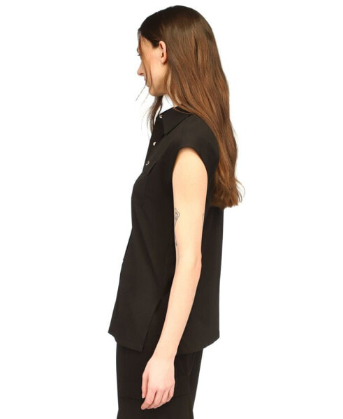 Women's Snap-Front Utility Top