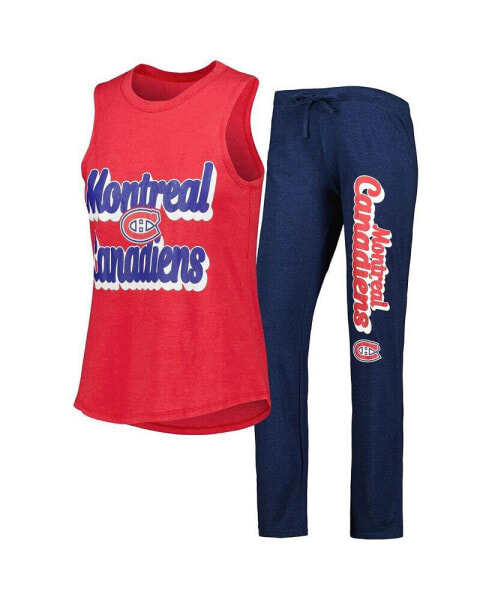 Пижама Concepts Sport Montreal Canadiens Heather Red