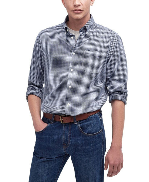 Рубашка мужская Barbour Darnick Tailored-Fit с длинным рукавом按钮-даун