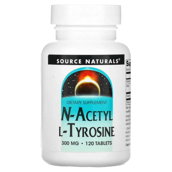 N-Acetyl L-Tyrosine, 300 mg, 120 Tablets