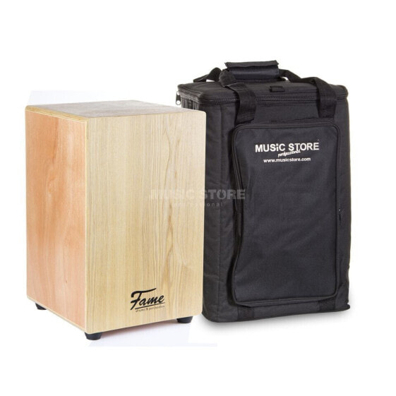 Fame Beginner Cajon + Bag - Set