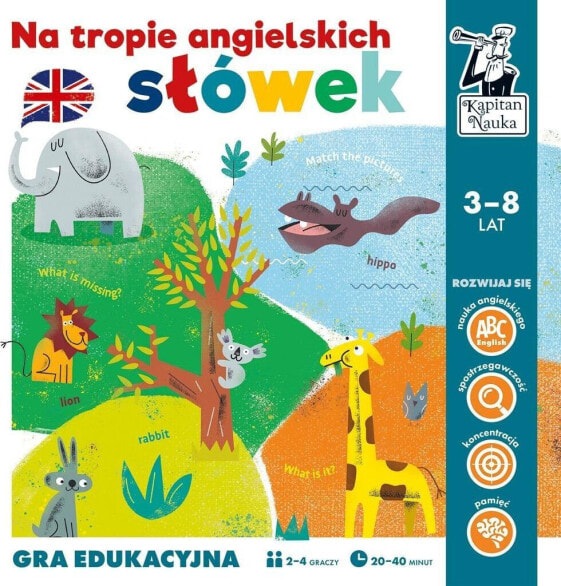 Edgard Gra edukacyjna - Na tropie angielskich słówek