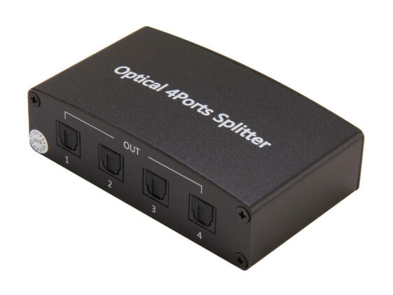 BYTECC OP-SP104 1 to 4 Optical Audio Splitter