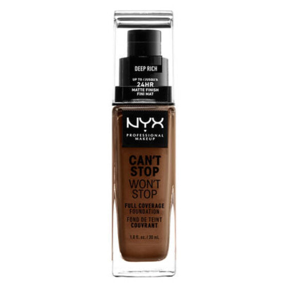 Основа-крем для макияжа NYX Can't Stop Won't Stop deep rich (30 ml)