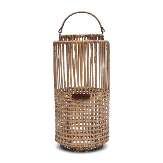 Rustic Rattan Webbing Laternen