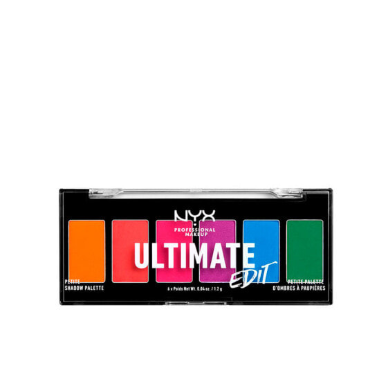 NYX Ultimate Edit Eyeshadow Palette #brights Палетка теней для век